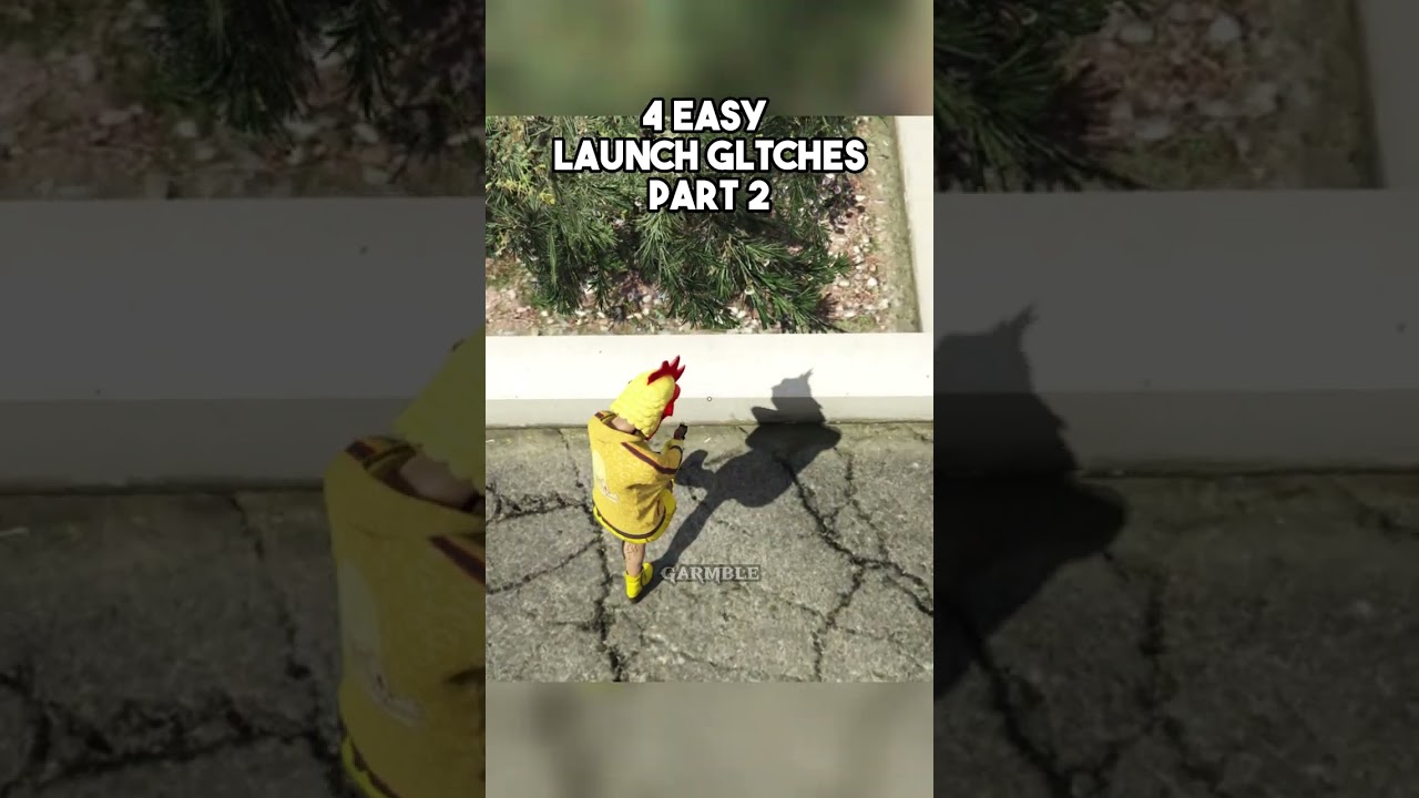 4 Easy Launch Glitch Locations Part 2 || GTA V