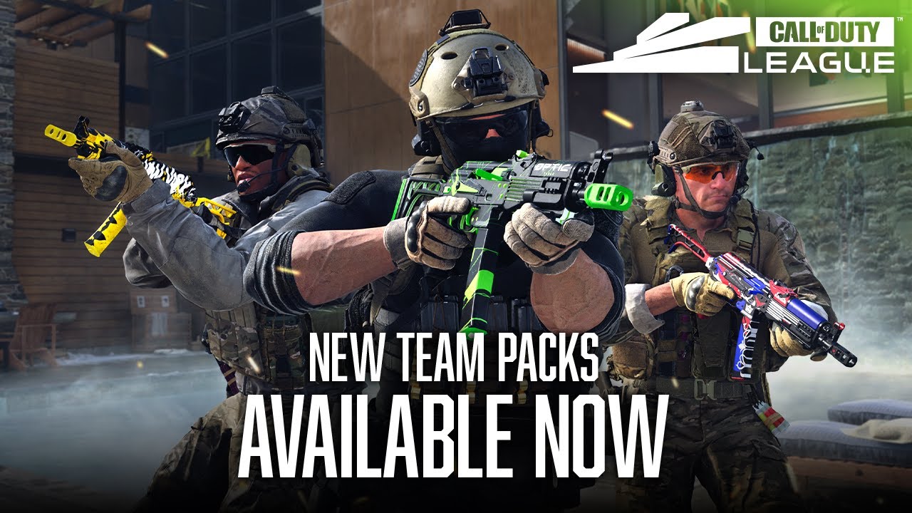 NEW #CDL2023 TEAM PACKS AVAILABLE NOW