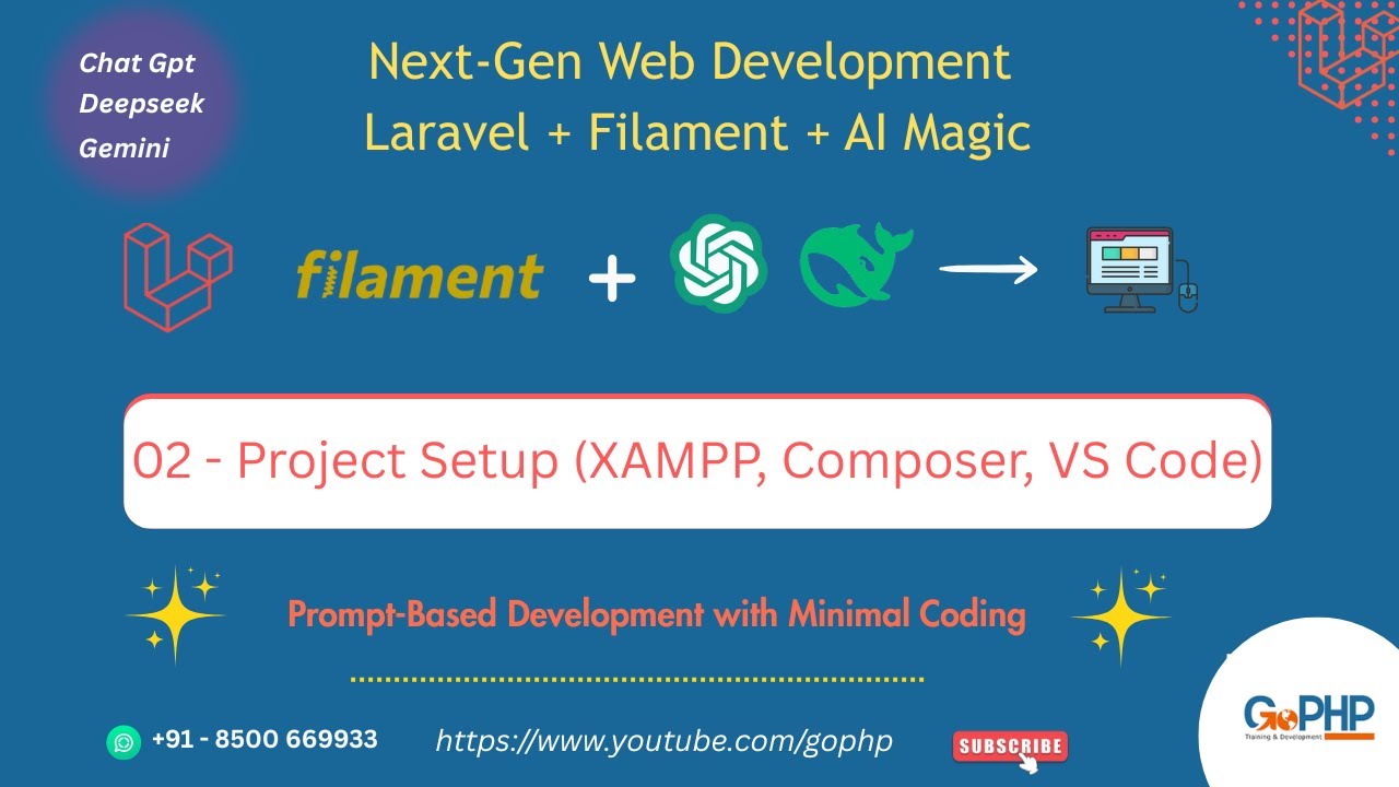 02 — Настройка проекта, часть 1 | Веб-разработка нового поколения с Laravel, Filament PHP и инстр...