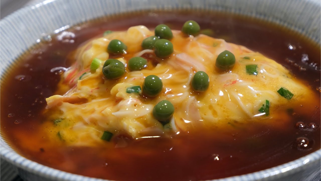 Tenshinhan Recipe | Crab meat omelette
