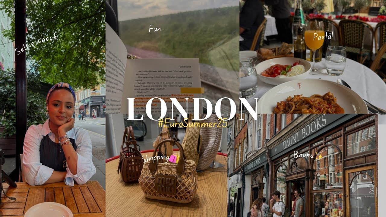 Eurosummer25 : Vintage Bookstore, Shopping, Camden Market, Lunch dates.