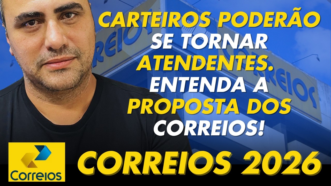 Correios reduzem cargos pela metade | Saiba como fica seu emprego