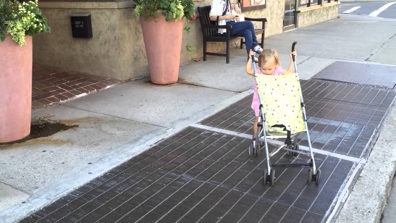 Discovering the grate above a subway line