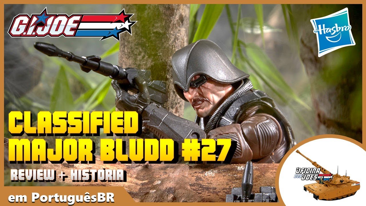 Major Bludd - GIJoe Classified - Review em PT/BR
