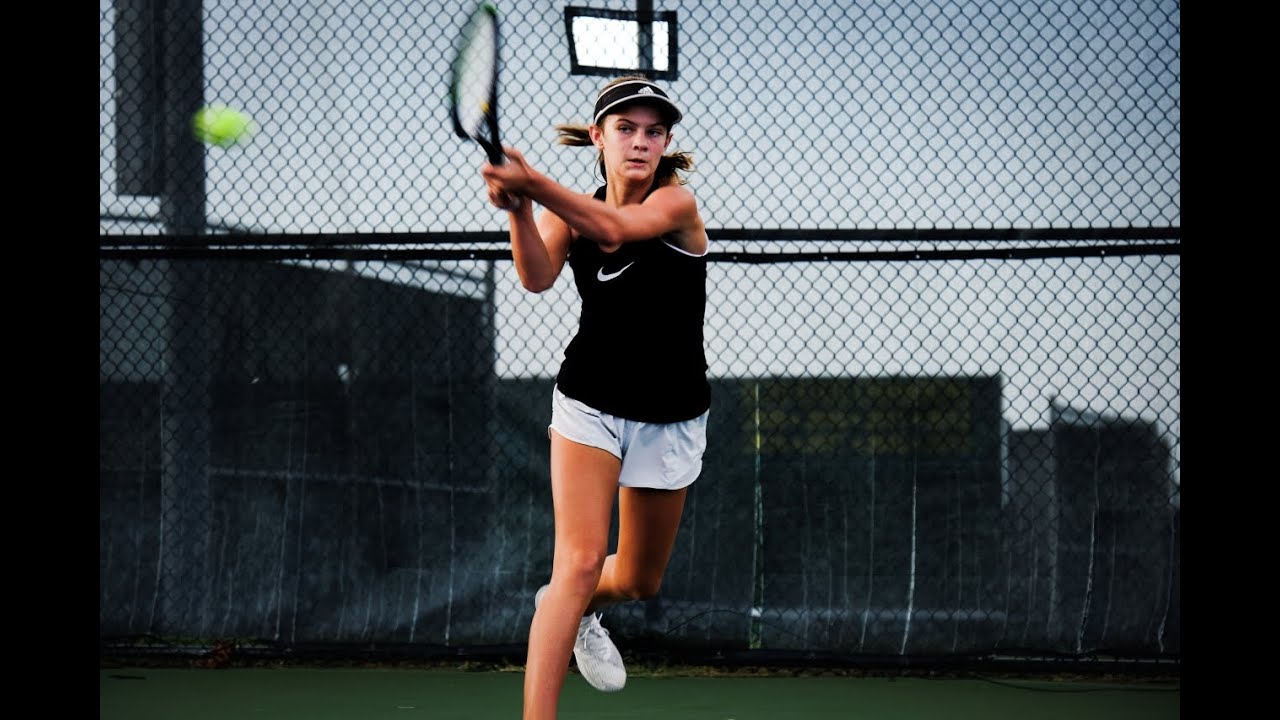 Kate Kimes Tennis Progression