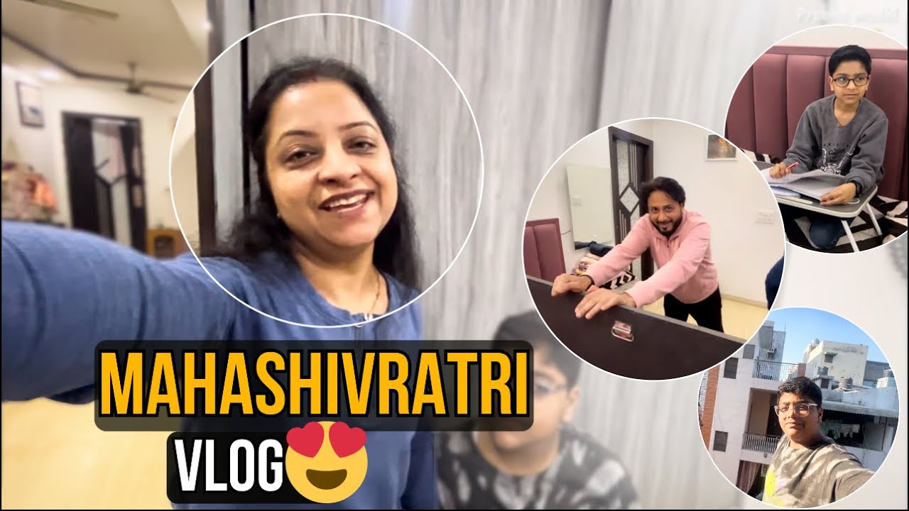 Happy Mahashivratri 🔱 Shiv baraat 🙏 daily routine # family vlog