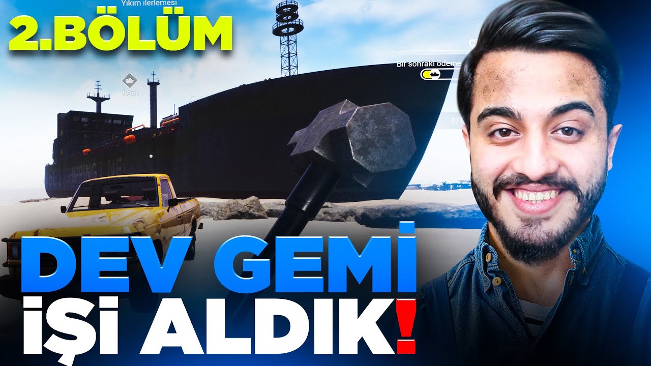 MÜŞTERİ TİTANİK BOYUTUNDA DEV GEMİ GETİRDİ! NASIL LOOTLUCAZ?! Hurdacı Simülatör #2