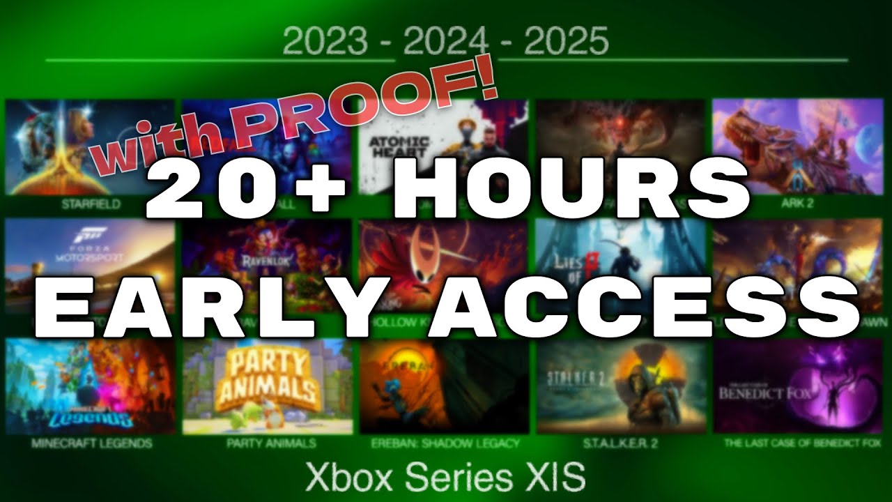 How to play Games EARLY on Xbox (with PROOF)
