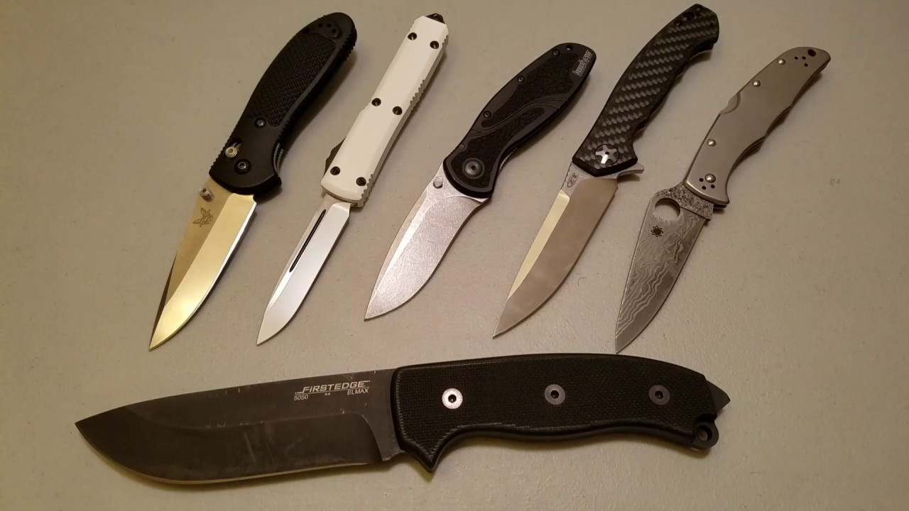Blade shapes: Droppoint