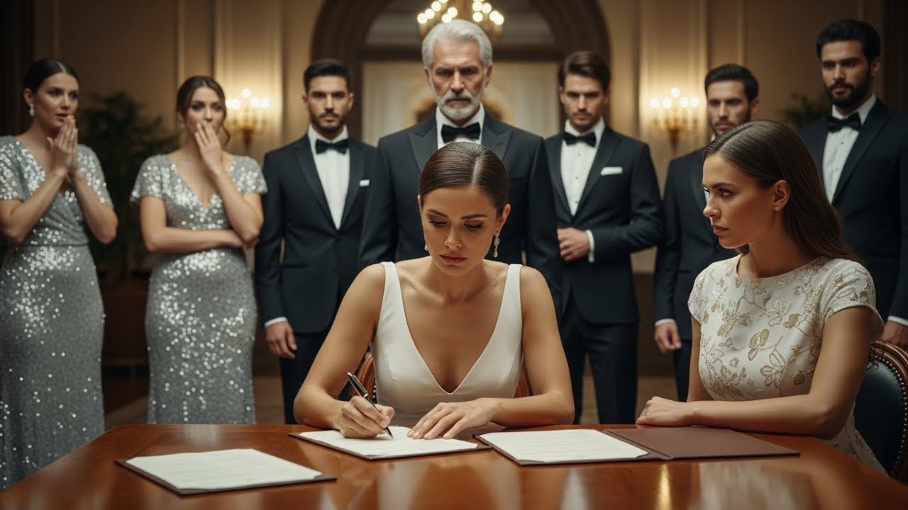 Ella lloraba al firmar el divorcio en Año Nuevo, sin saber lo que estaba a punto de suceder...