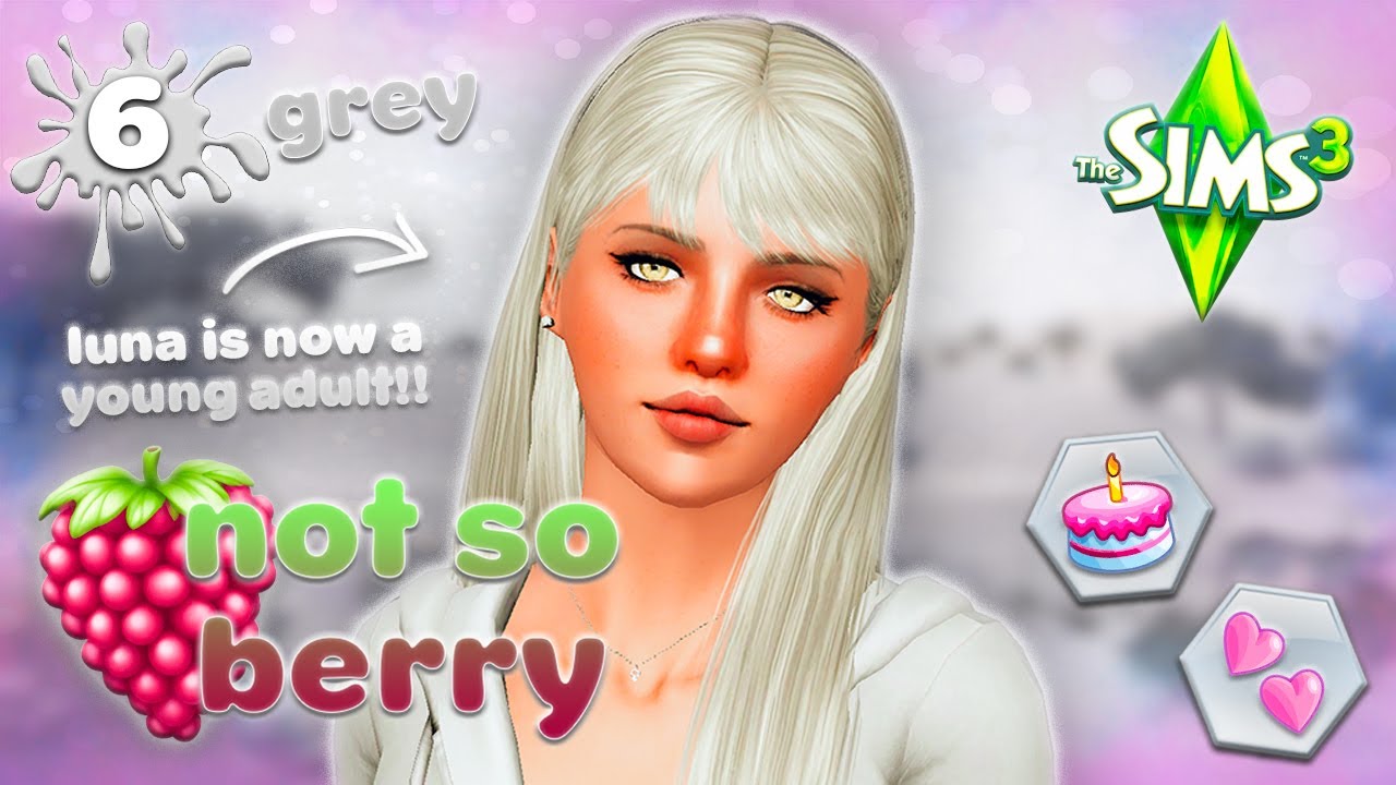 Дни рождения и НАСТОЯЩАЯ любовь!! 🩶 | серый #6 | The Sims 3: Не такой уж и ягодный вызов
