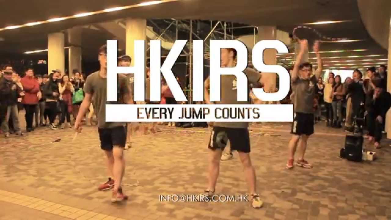 HKIRS Christmas 2015 Rope Skipping Spreading Joy (II) 花式跳繩街頭表演