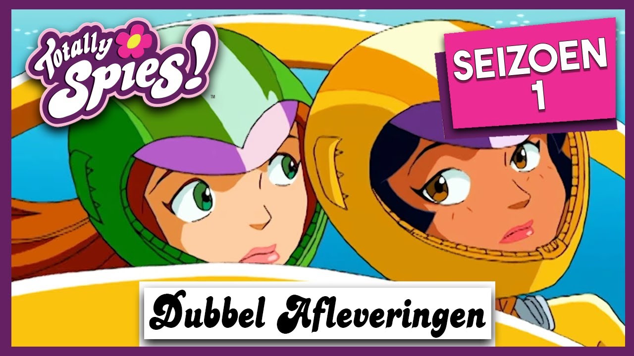 Totally Spies! Nederland | S1 Aflevering 7-8 | De wisser/Spionnen op de vlucht | Dubbel Afleveringen