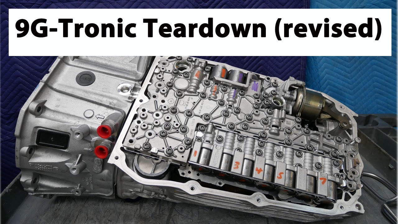 REVISED Mercedes-Benz 9G-Tronic Disassembly