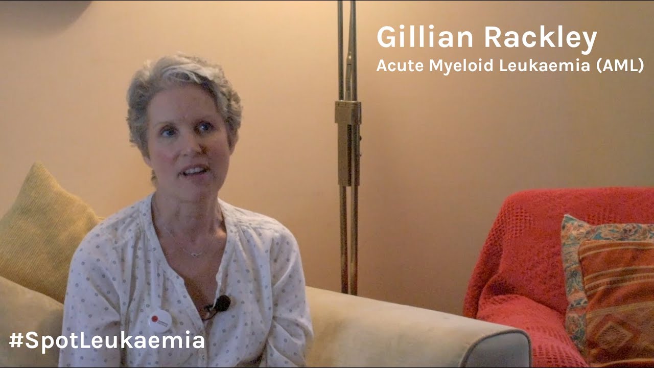 Gillian Rackley's Acute Myeloid Leukaemia (AML) Story