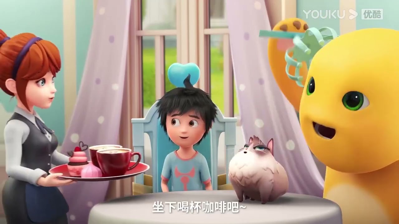 Dino kuning🐉 funny cartoon gift part 2 #shorts #youku #dinokuning