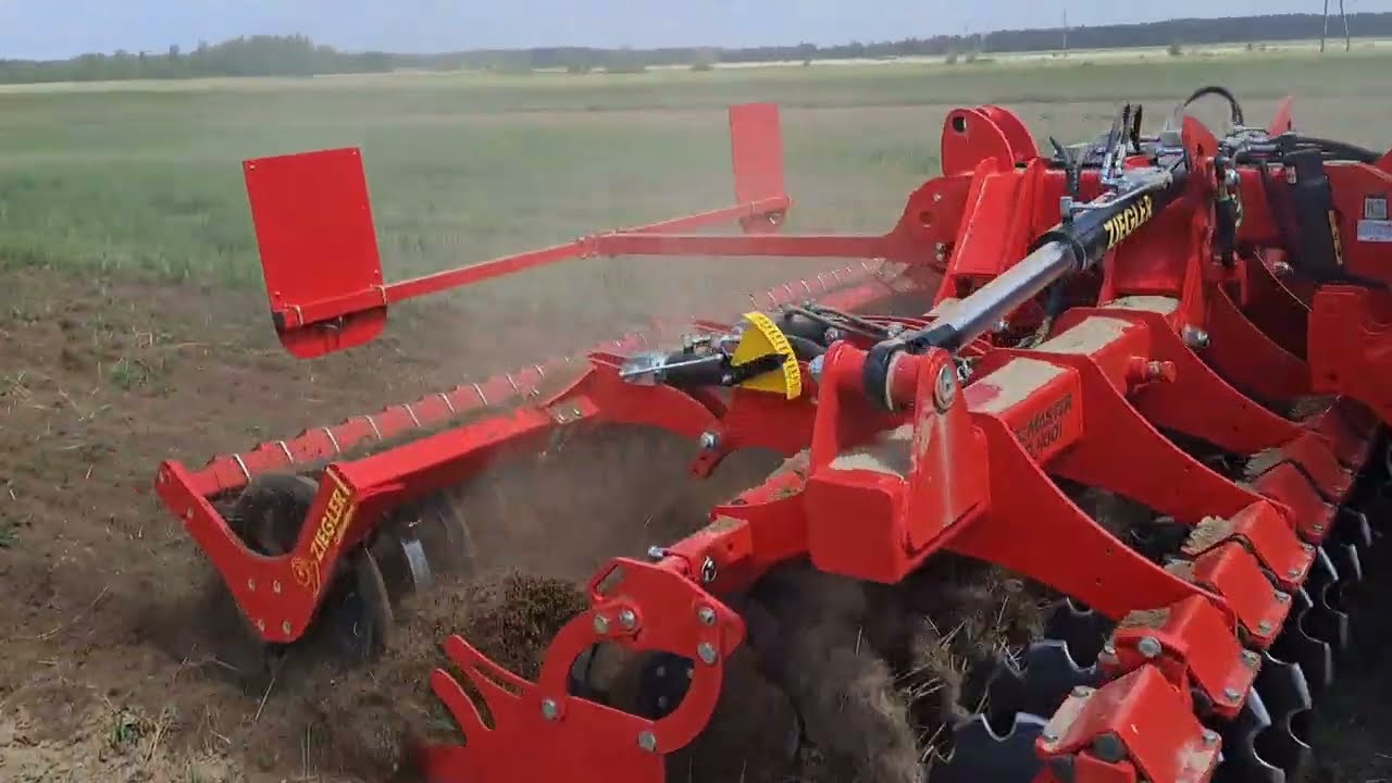 Pokazy polowe brony talerzowej Ziegler Disc Master PRO 4001, Raiffeisen Waren