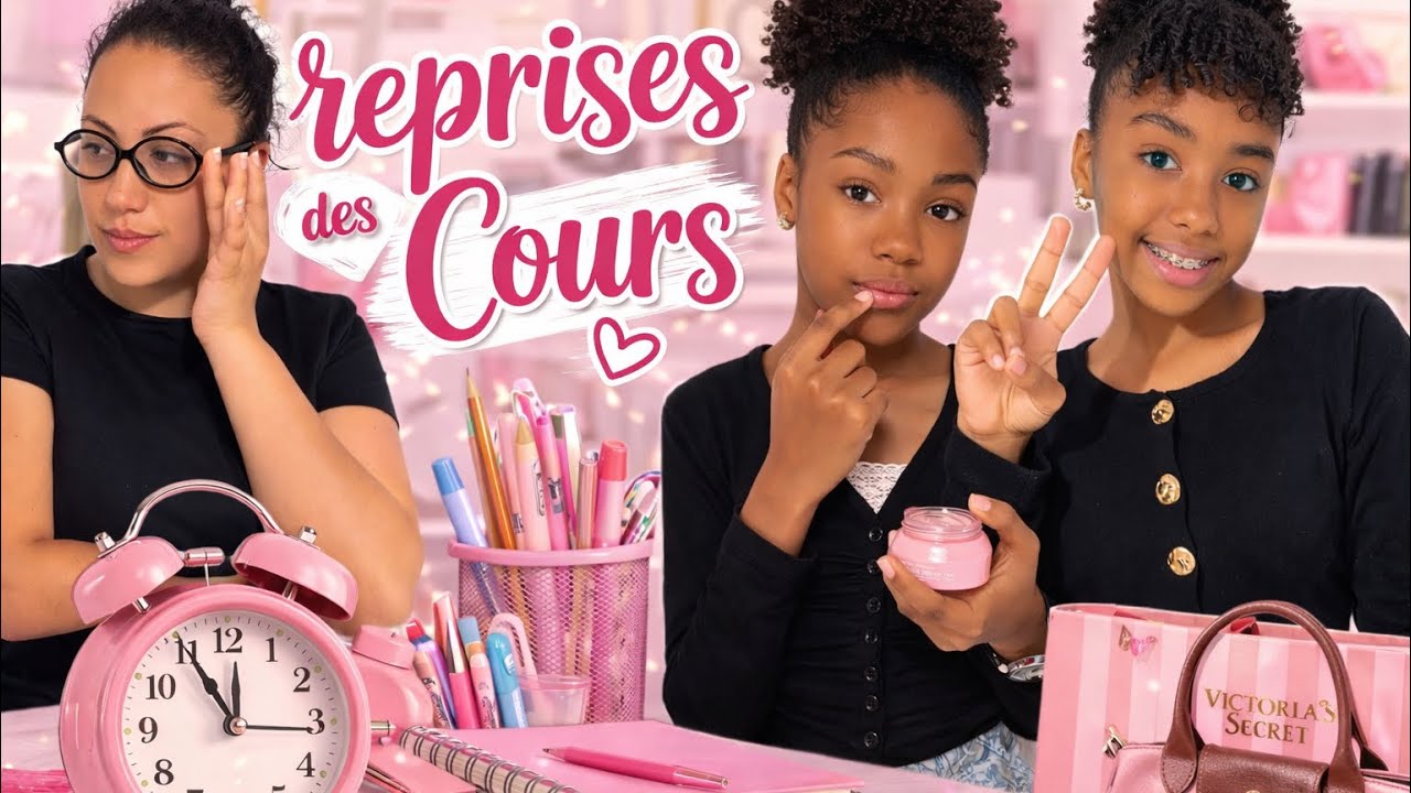 La rentrée arrive… et on n’est pas prêtes ! 😭📚
