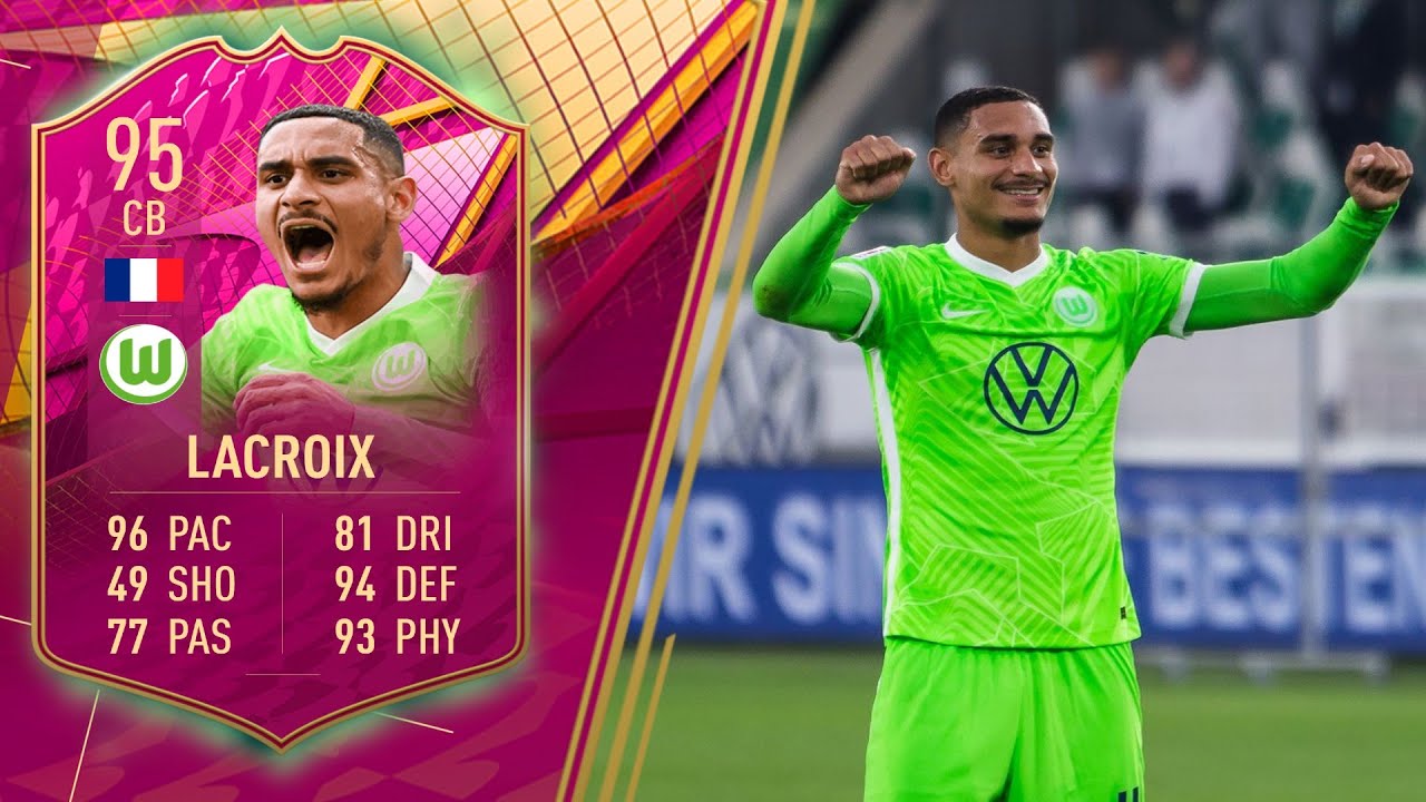 95 FUTTIES LACROIX PLAYER REVIEW FIFA 22