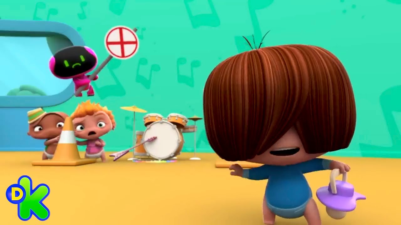 Fuz, o bebê mais peculiar da creche | Mini Beat Power Rockers | Discovery Kids Brasil