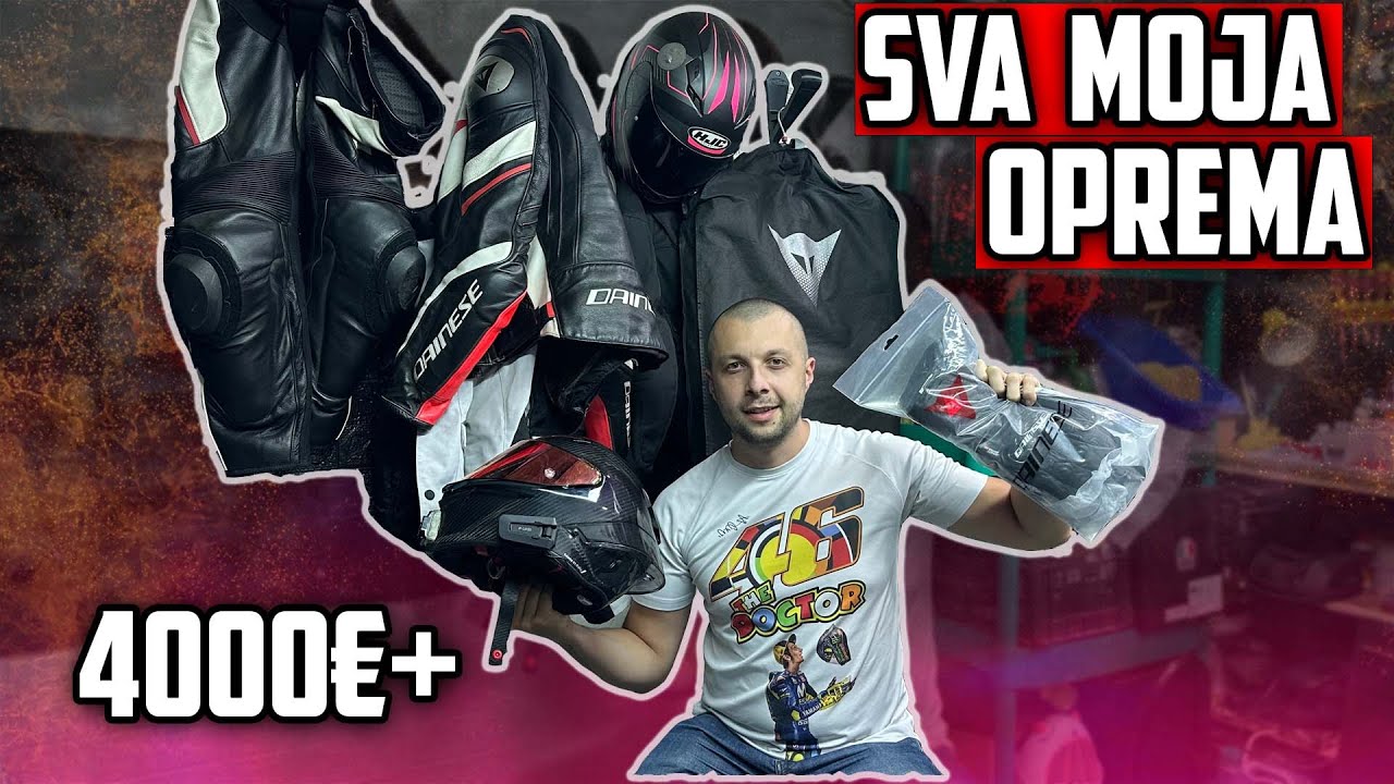 SVA MOJA OPREMA ZA MOTOR !!! *Skupo ali vredi*