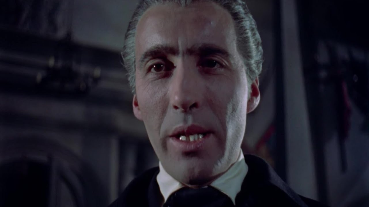 Christopher Lee as Dracula #christopherlee #dracula #horrorofdracula #horror 
