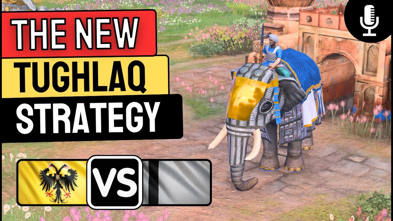 This New Tughlaq Dynasty Strategy Could Take Over In Aoe4!!
