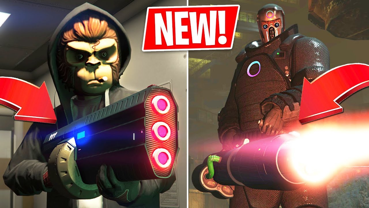 GTA 5 *NEW* Unholy Hellbringer & Widowmaker Weapons Update!! (GTA 5 Online DLC)