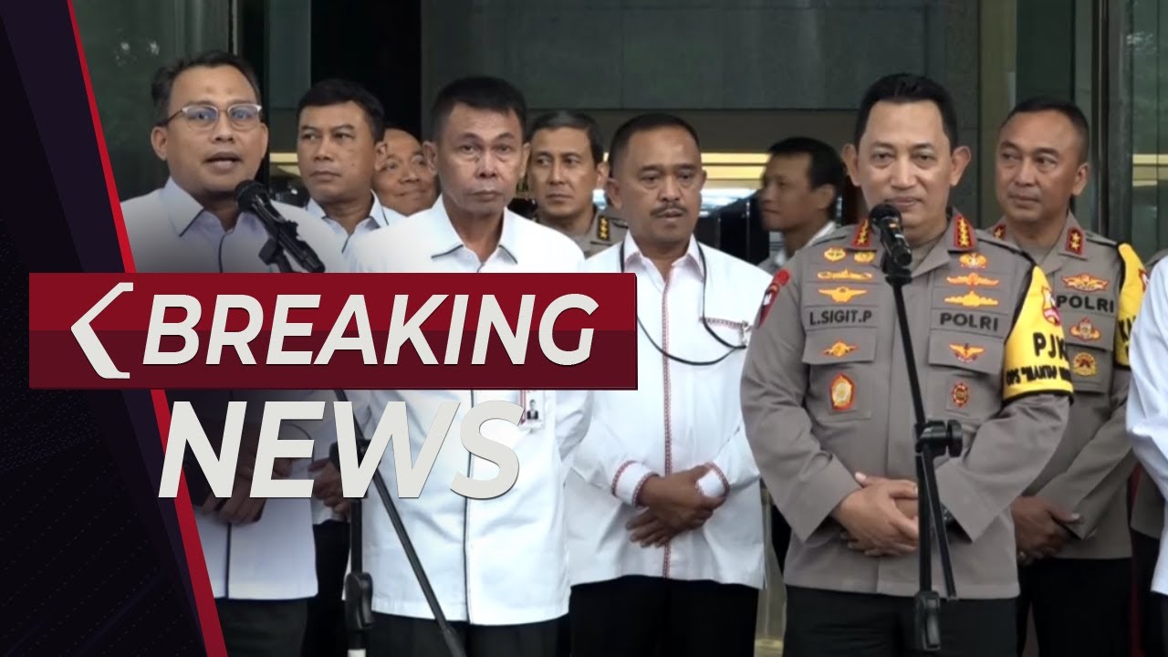 BREAKING NEWS - Kapolri Listyo Sigit Kunjungi KPK, Ada Apa?