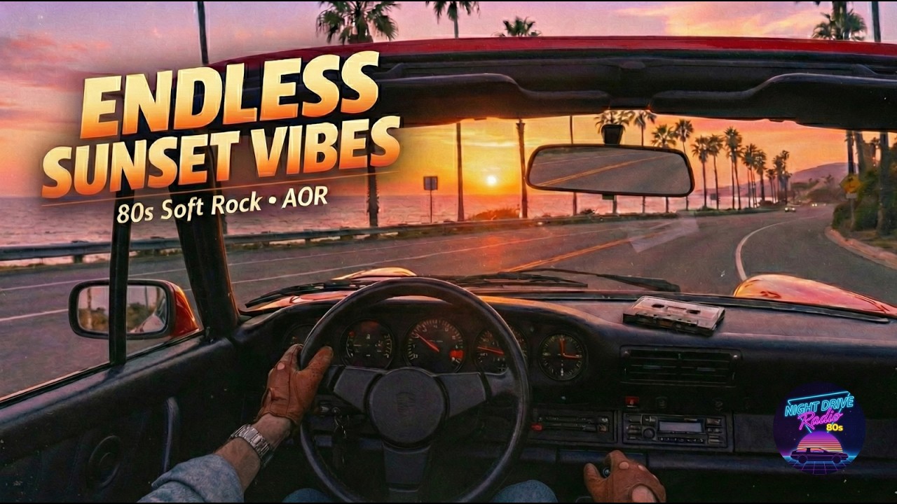 Nostalgic 80s Soft Rock for Golden Hour | The Perfect Sunset