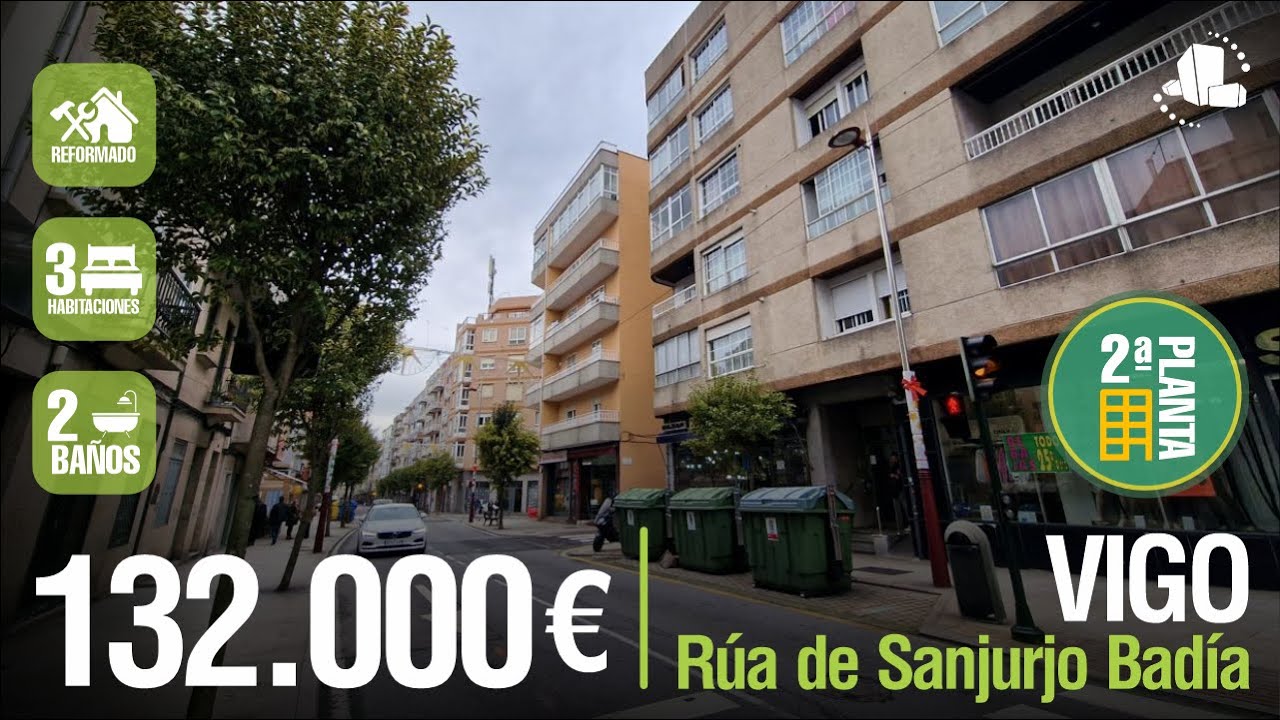 🌄VIGO💰 132.000 € ⭐️ 2da. Planta /3Dormitorios⭐️