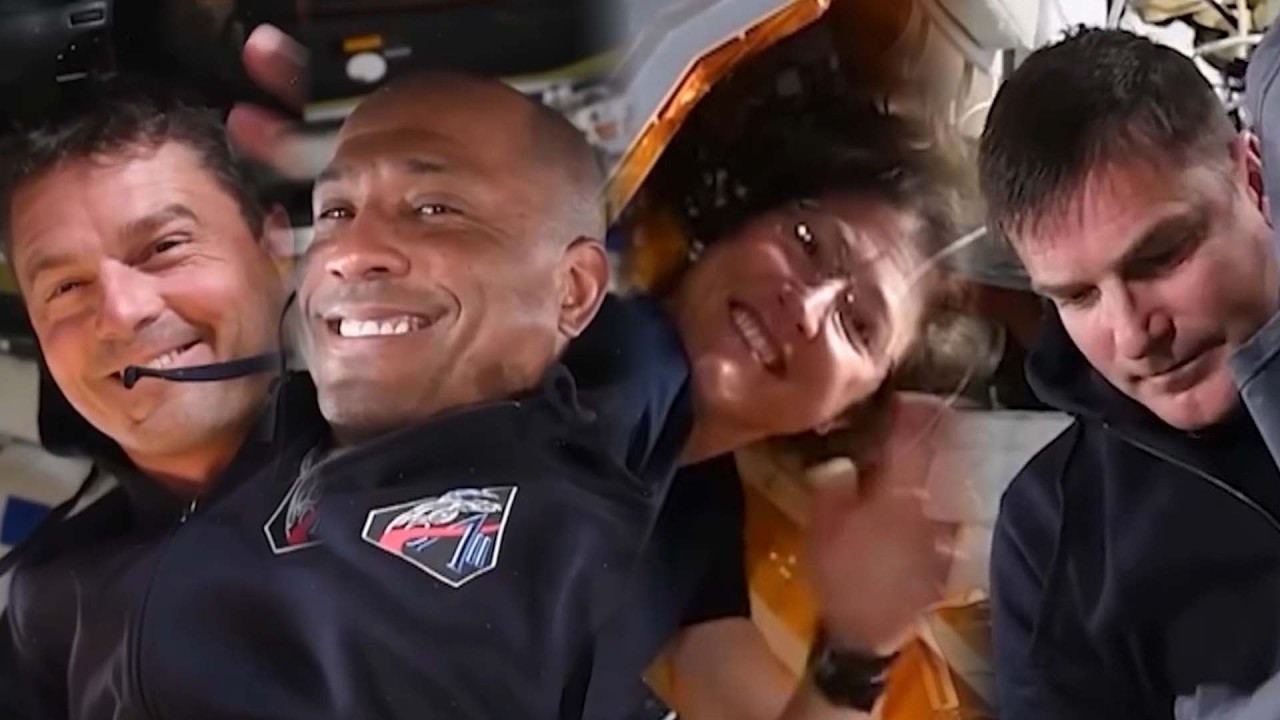 Artemis II Crew Recreates Sitcom Credits During Moon Mission