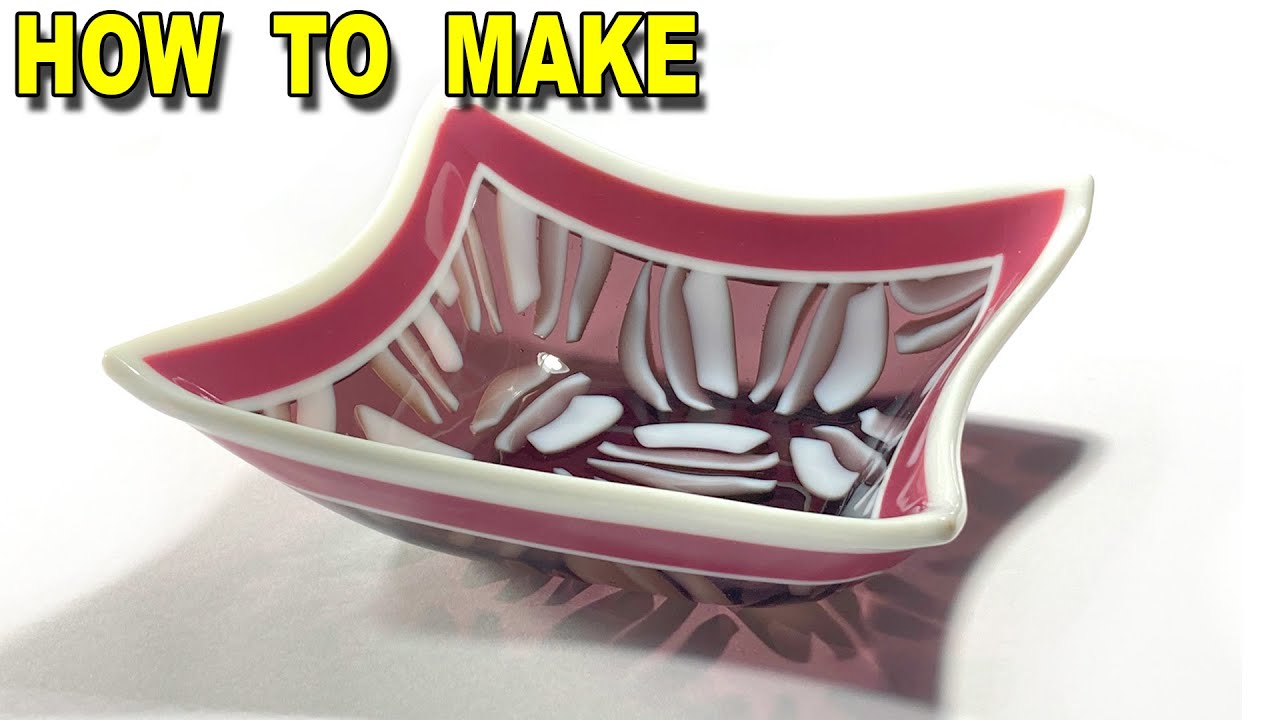 Square Can Be Beautiful, If It's a Fused Glass Bowl, Fused Glass Project Tutorial
