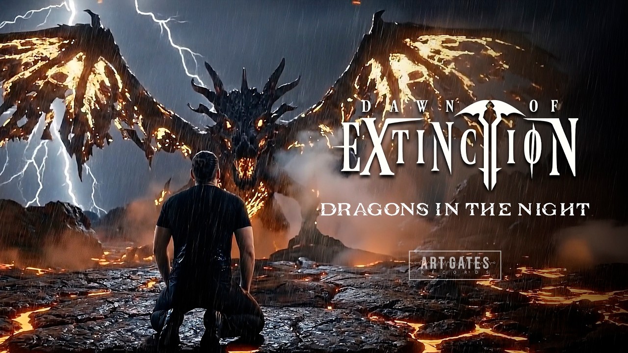 Dawn Of Extinction - Dragons In The Night (Official Video)