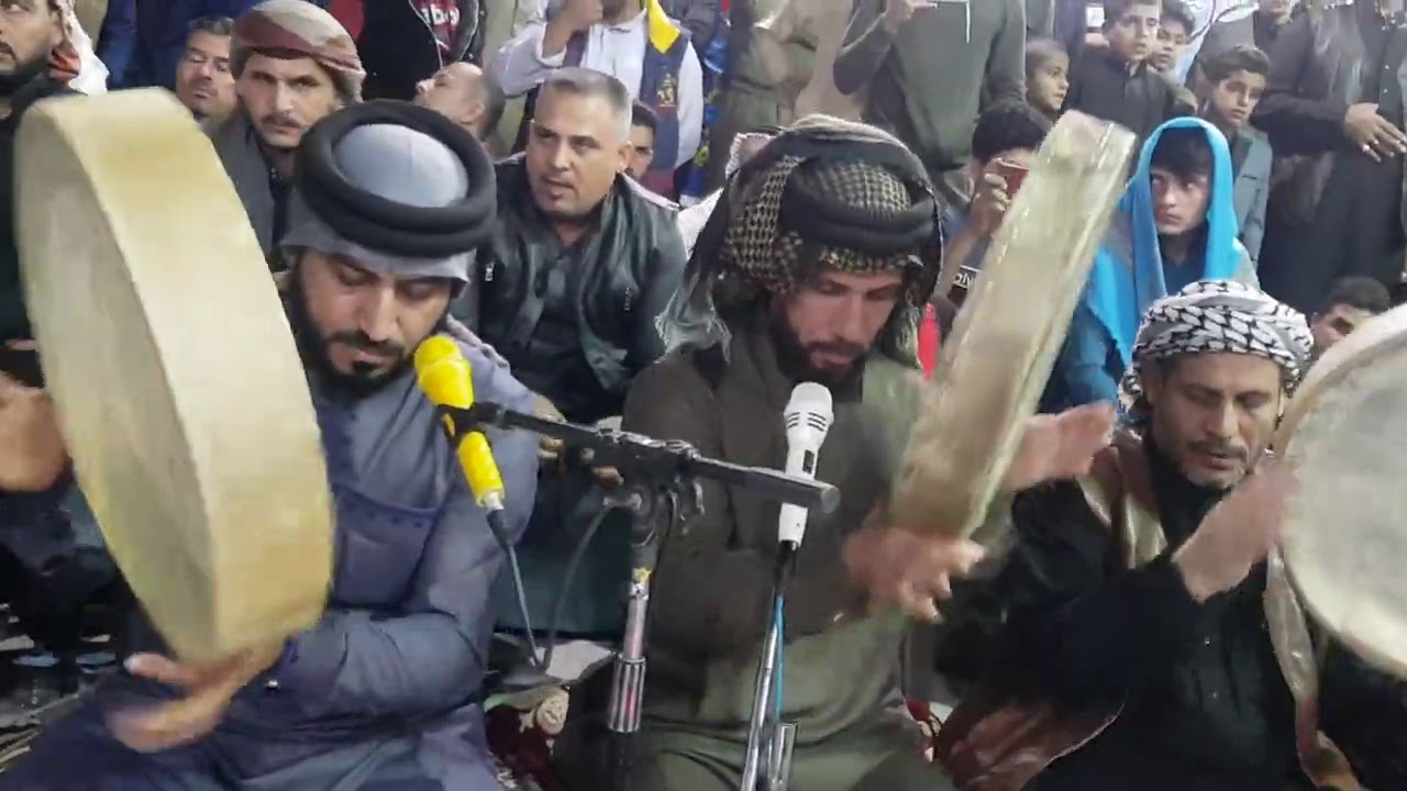 المداح ميسر الحيالي والمداح حمزة المسعودي مدح حربي في كركوك