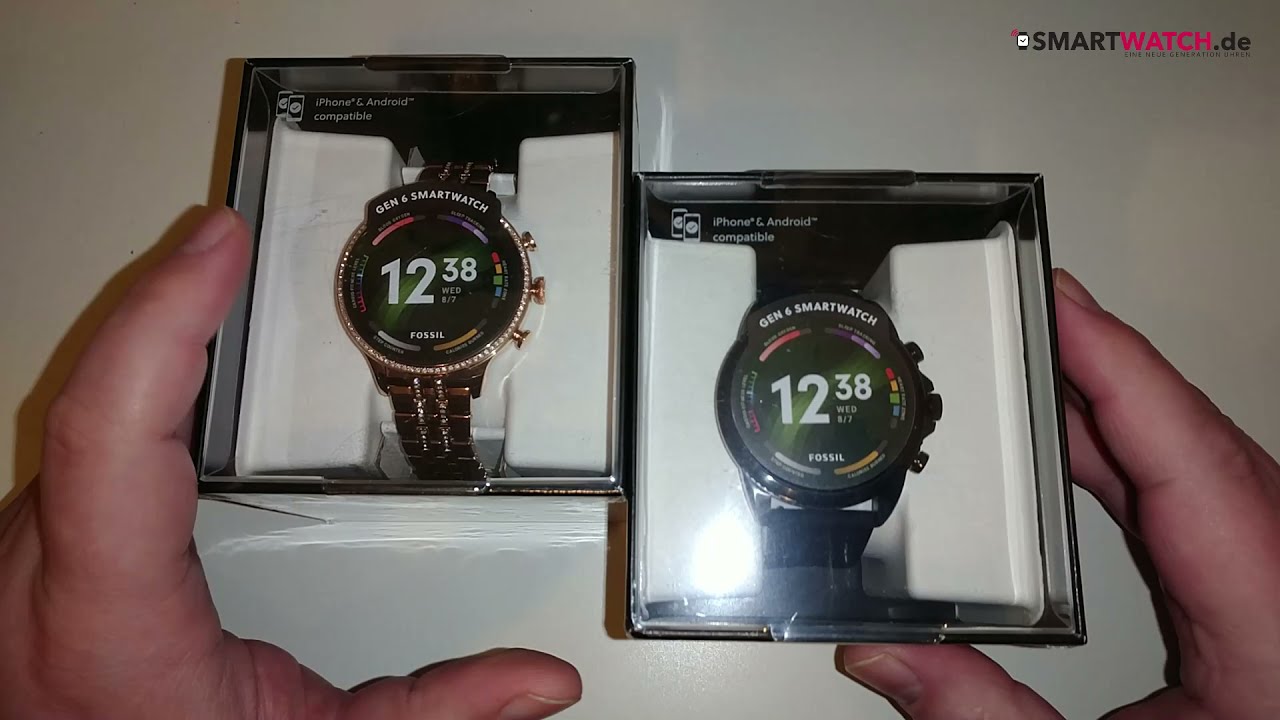 Fossil Gen 6 Smartwatch.de - Unboxing [DEUTSCH]