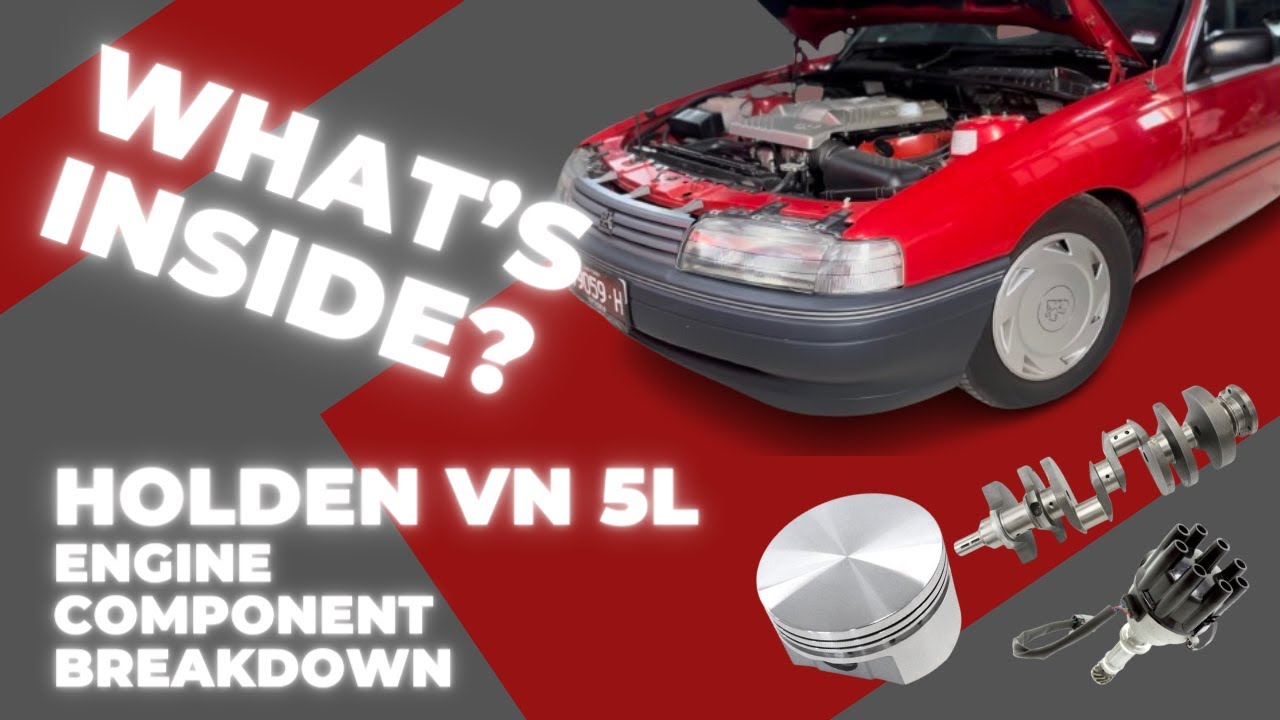 Разборка компонентов двигателя - Лучший звук двигателя в истории | Holden VN Commodore