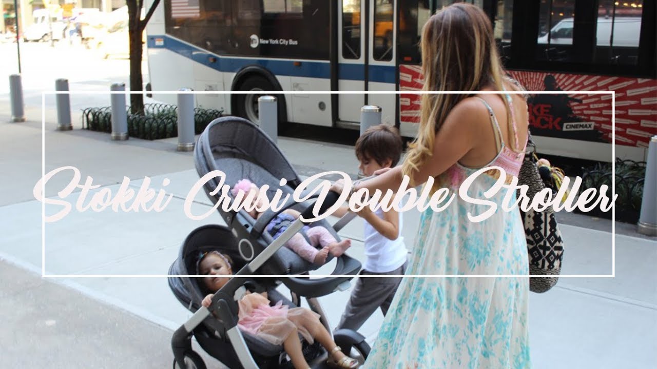 STOKKE CRUSI DOUBLE STROLLER