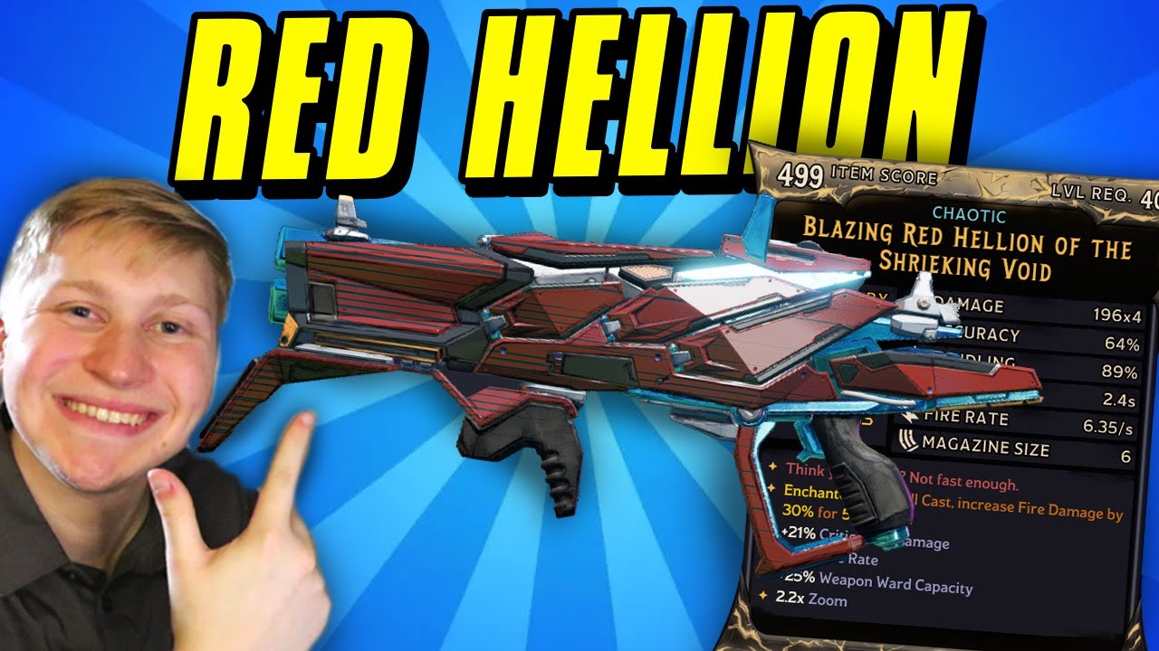 (RED HELLION) Legendary Weapon Guide | Tiny Tina's Wonderlands (Build)