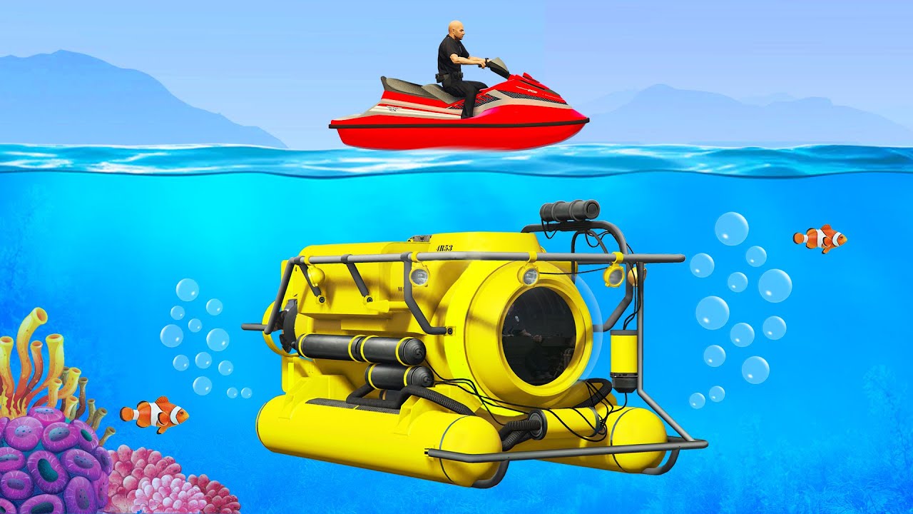 He Didn't See Me Escape In My Submarine.. (GTA RP)