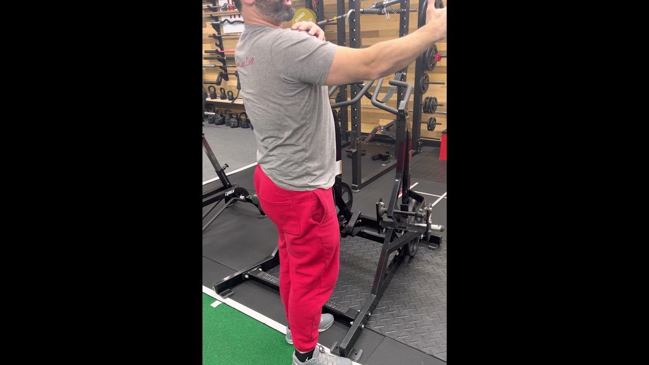 Hammer Strength Iso-Lateral Row Tutorial
