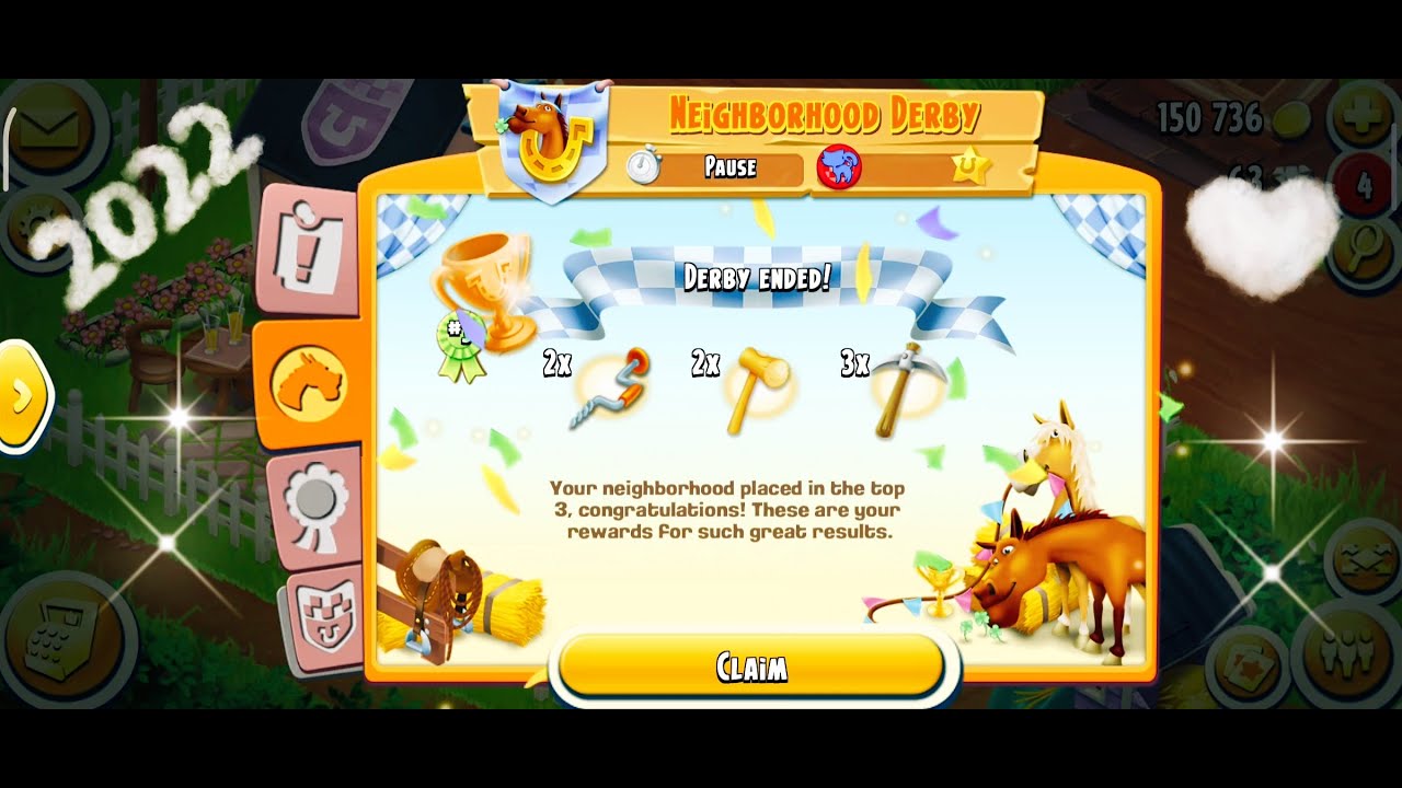 Neighborhood Derby - Hay Day Gameplay -  level 64