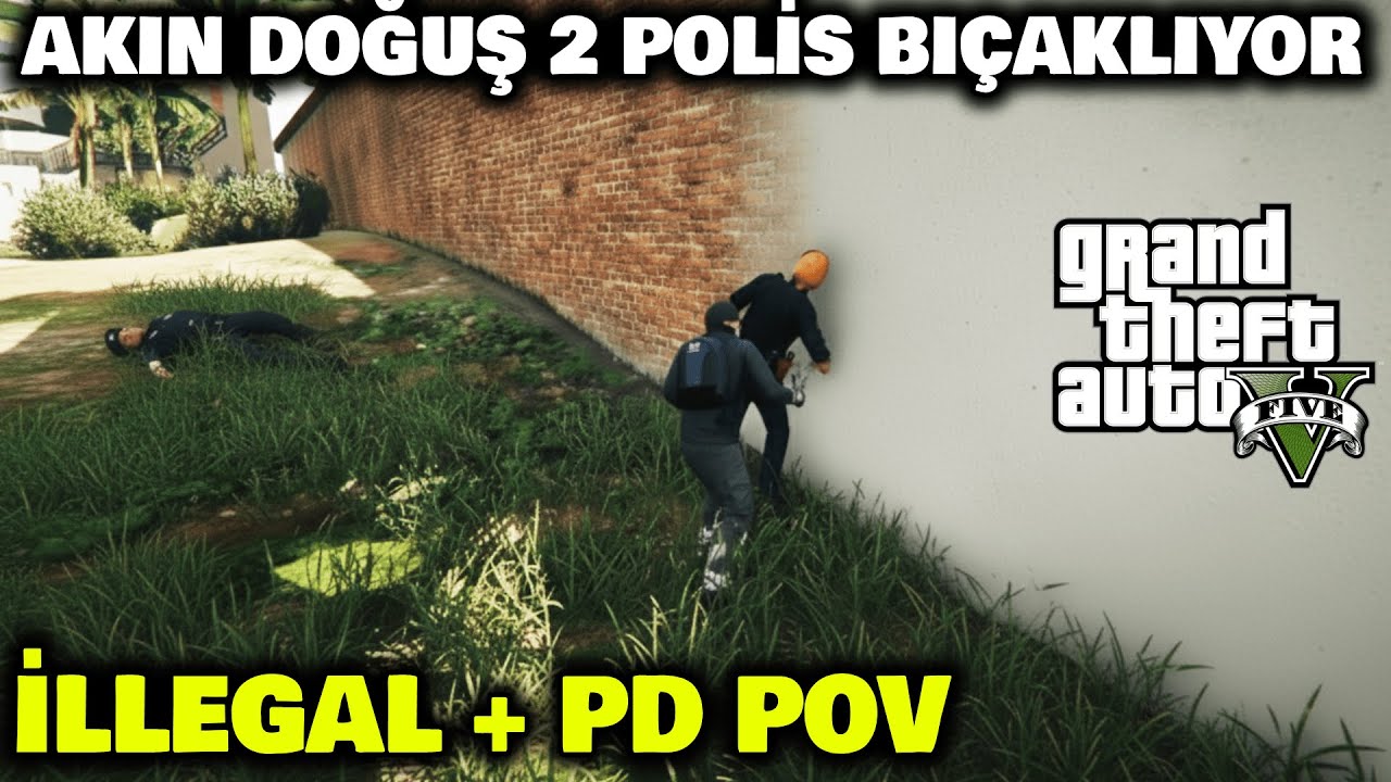 AKIN DOĞUŞ ARA&Ccedil; PAR&Ccedil;ALAYIP 2 POLİS BI&Ccedil;AKLIYOR | İLLEGAL + PD POV | EİGHTBORN RP GTA V EFSANE KA&Ccedil;IŞ