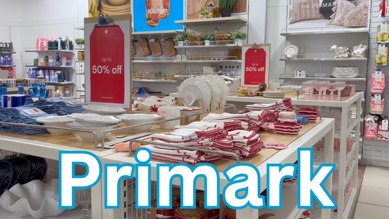 PRIMARK HOMEWARE ✨SALE✨ UP TO 50% OFF ON SELECTED ITEMS