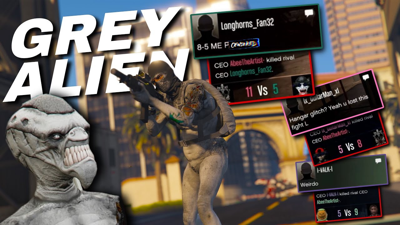 Гриферы не смогли остановить меня от получения СЕРОГО ПРИШЕЛЬЦА‼️ | GTA Online