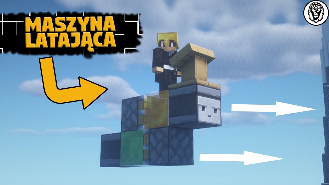 Minecraft: Latająca Maszyna - Szybkie Przemieszczanie