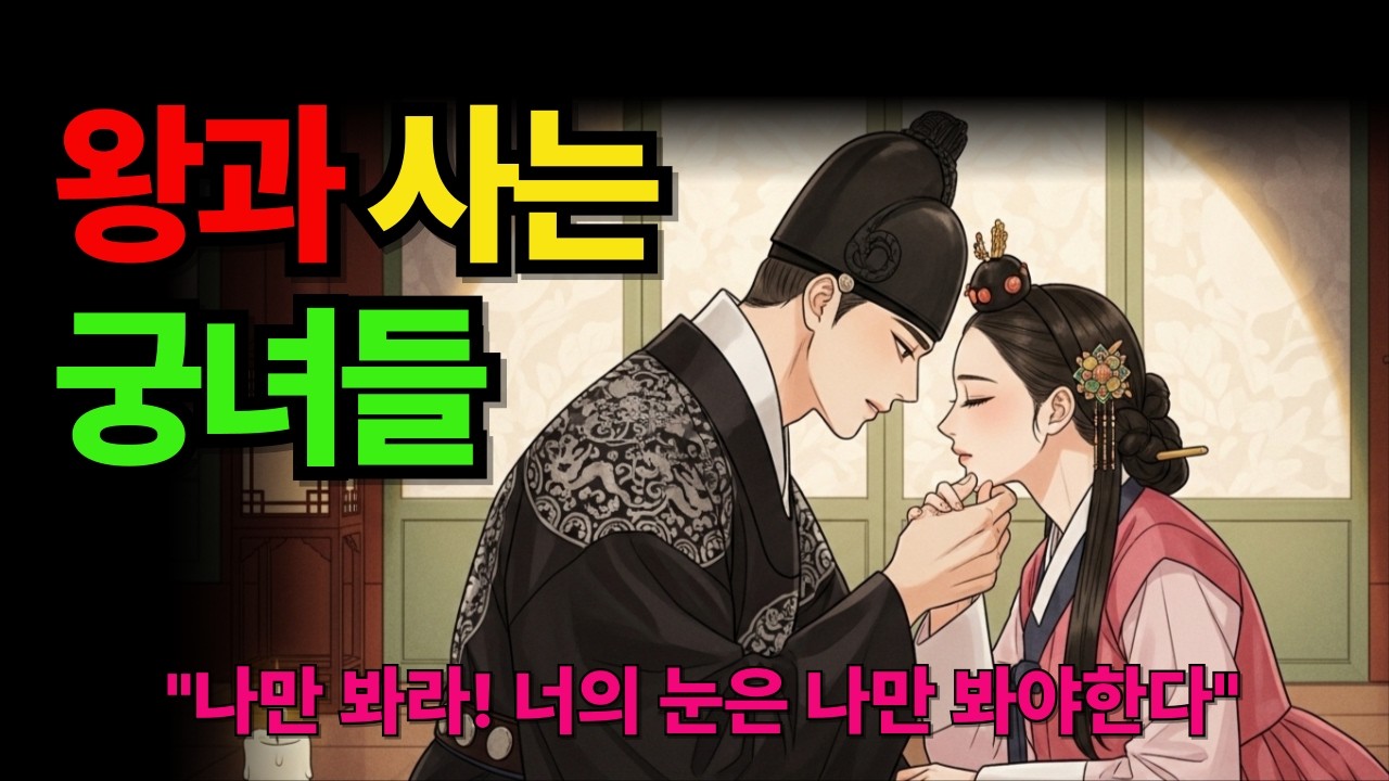 왕과 사는 궁녀들 ..나만 보거라  ..너의 눈은 나만 봐라봐야한다