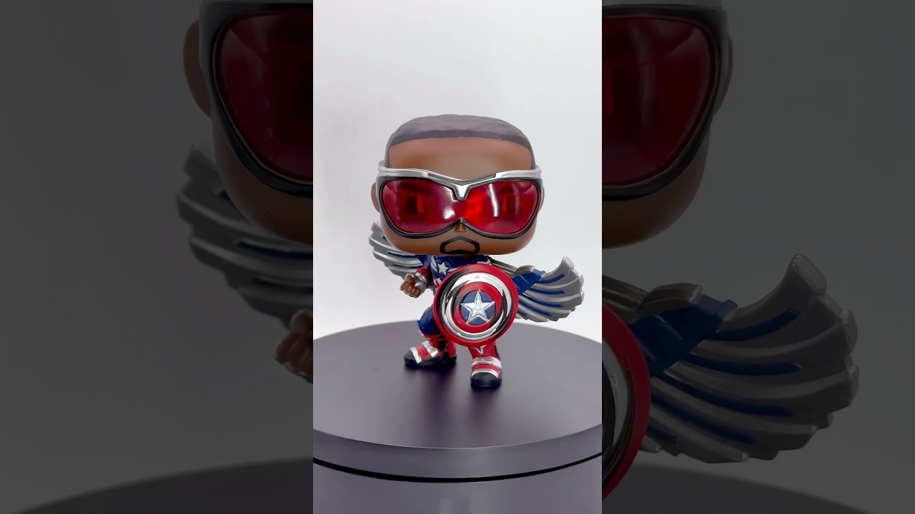 Captain America 1337 Funko Pop! Brave new World Marvel Studios Exclusive Special Edition Retro