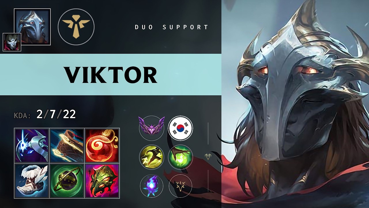 Viktor Support vs Senna - KR Master Patch 26.13