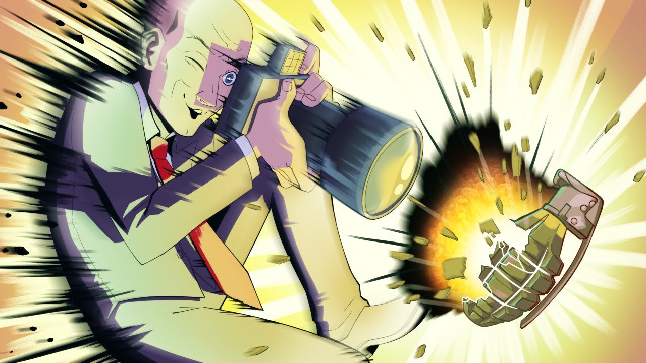 Cool Guys DO Look At Explosions in Hitman: World of Assassination